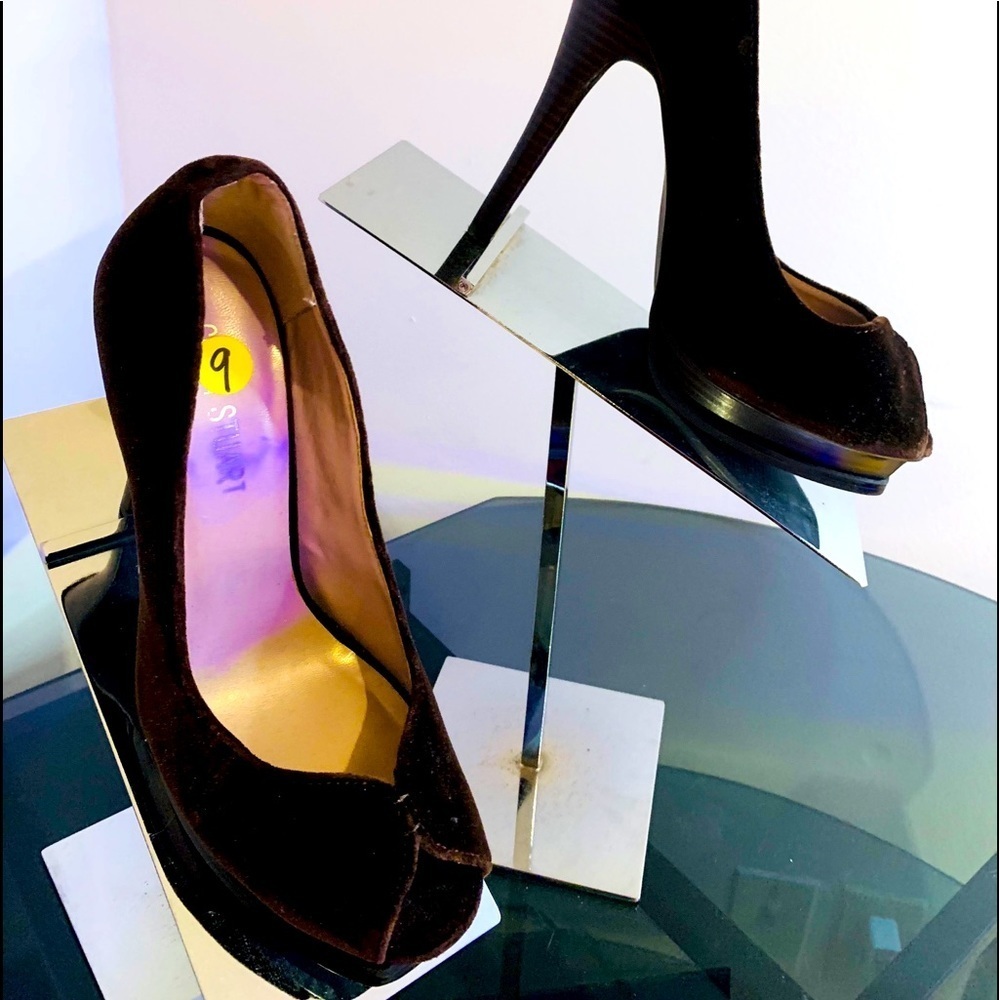 S59- 💰💰SALE💰💰Colin Stuart BN Brown platforms size 9